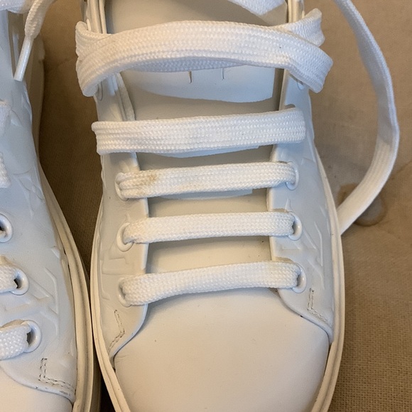 louis vuitton time out sneaker white 38 - Picture 6 of 7